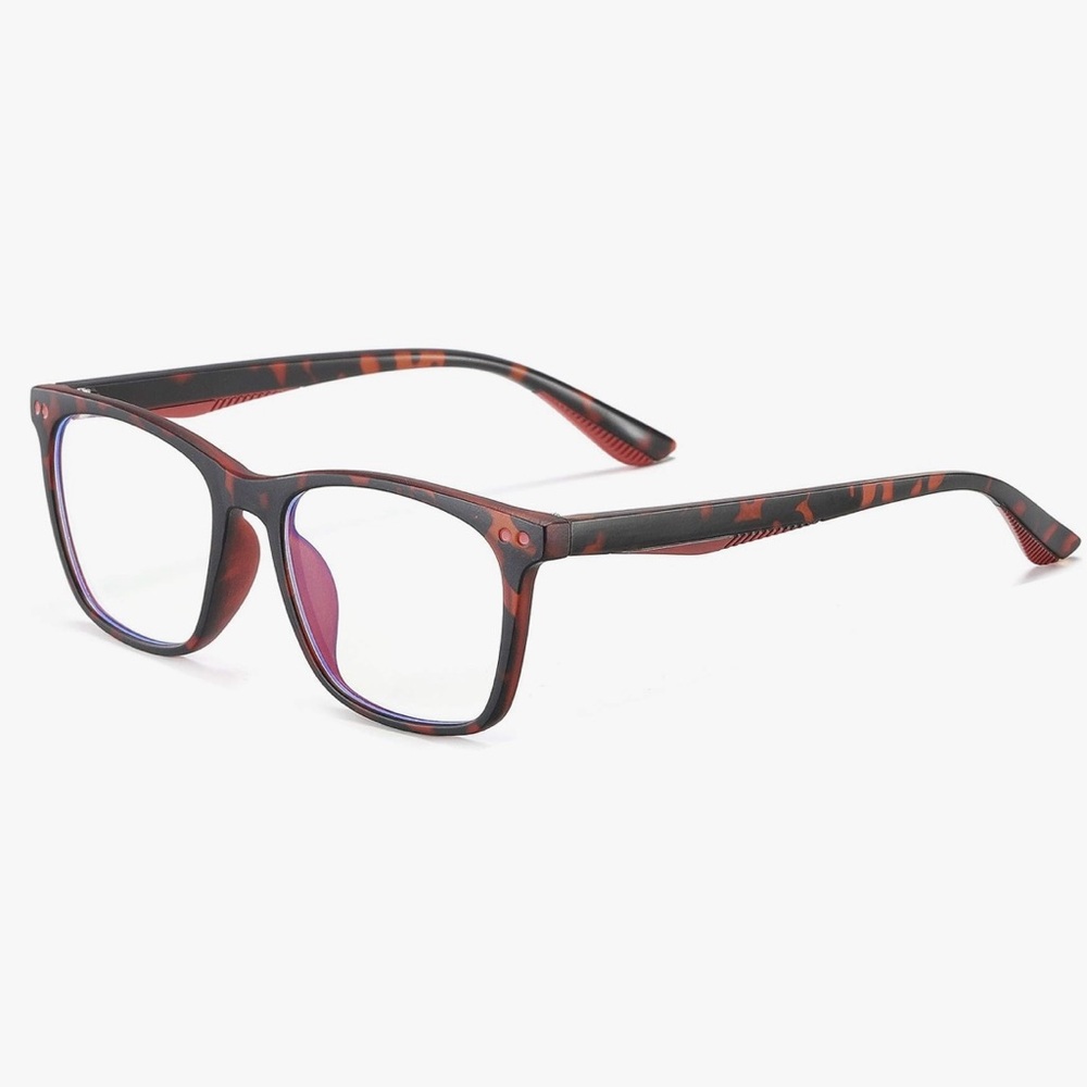 Penbea brown kids blue light glasses EUC